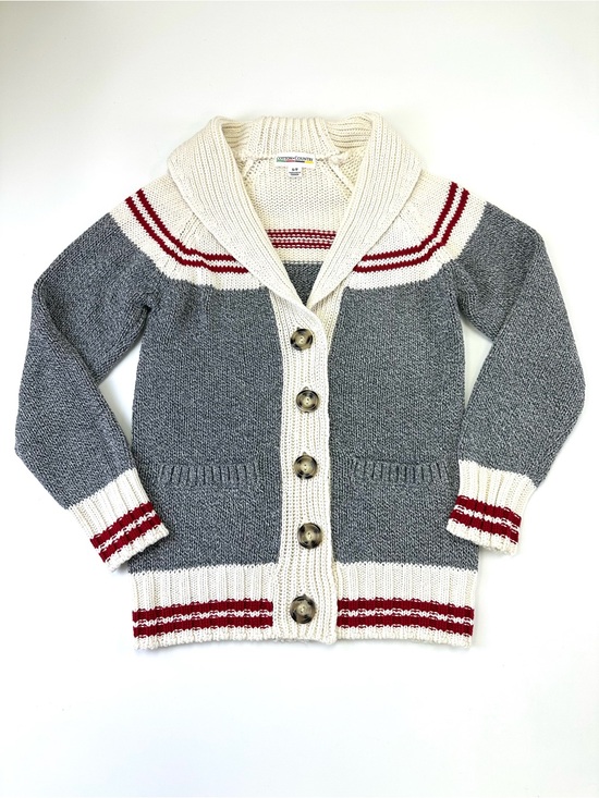 Parkhurst Sweaters - Cotton Country Parkhurst Cabin Cardigan Shawl Collar Cotton Knit Small Cabincore